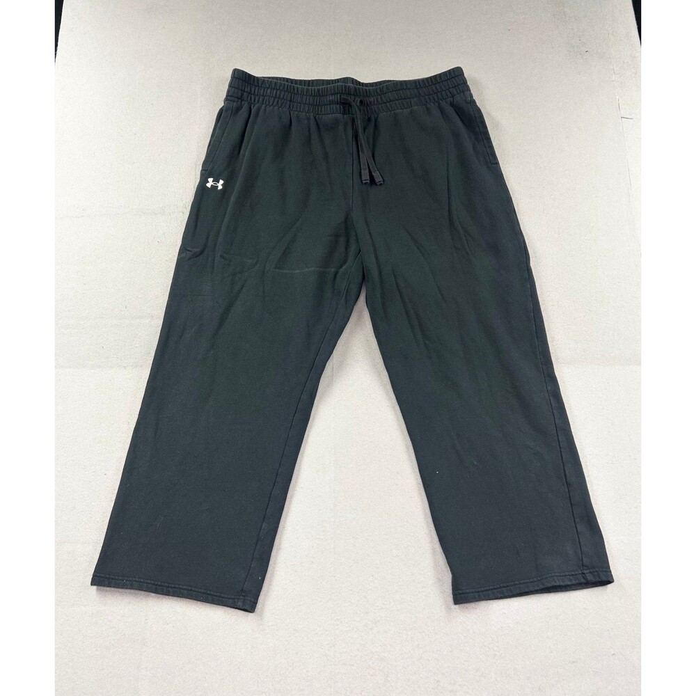 Under Armour Rival Fleece Women's Straight Leg Pants 2XL Black
